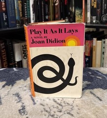 Play It As It Lays – Joan Didion (1970, Hardcover) First Edition/2nd Print, HCDJ