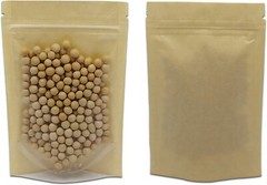 FERENLI 50 Pcs Clear Fornt Brown Kraft Paper for 6.3×9.4 inch, /