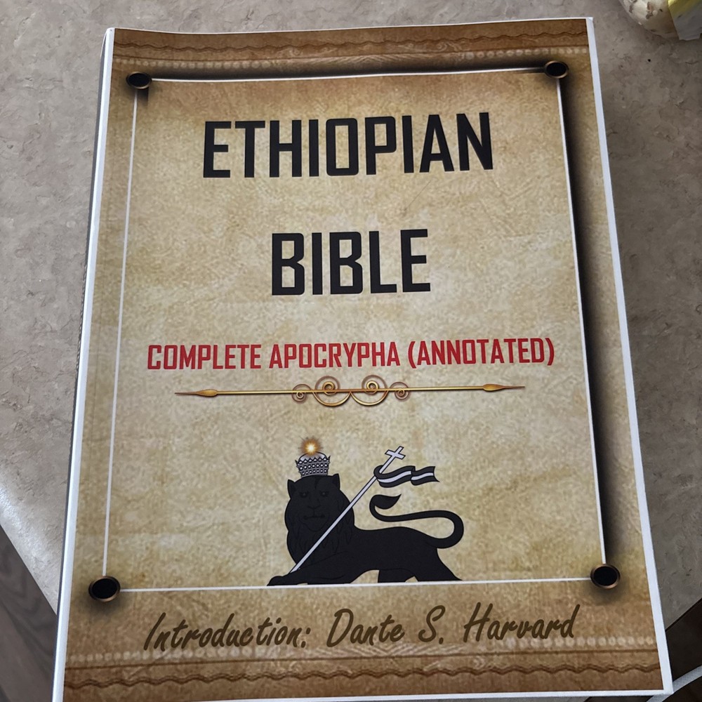 Ethiopian Bible Complete Apocrypha (Annotated) Good condition!