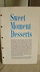 Vintage Jello Recipe Booklet Cookbook – Sweet Moment Desserts – 44 pages –