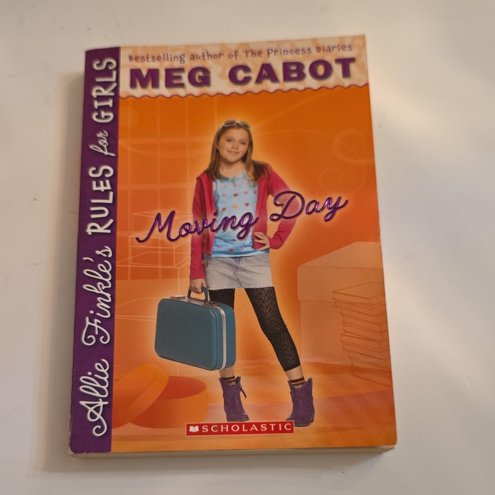 Meg Cabot Allie Finkle’s Rules for Girls: Moving Day Paperback, Ages 9-12