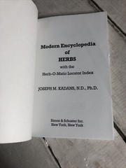Modern Encyclopedia of Herbs | Deni Bown | Paperback | Herbal Guide