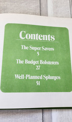 1973 Betty Crocker’s Money-Saving Dinners hardcover cookbook 76 pages budget