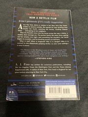 Woman in the Window : A Novel by A. J. Finn (2019, Trade Paperback)