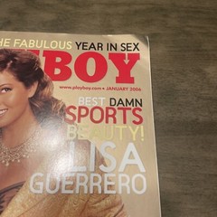 Playboy Magazine January 2006 -Lisa Guerrero with Centerfold Athena Lundberg
