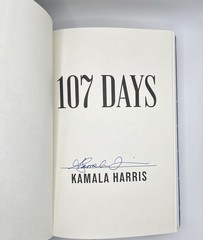Kamala Harris US Vice President 107 Days Signed Autograph Constitution Book #2
