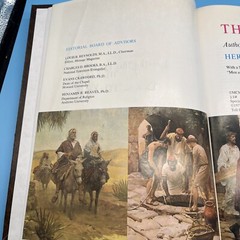 VTG 1977 Holy Bible Heritage Edition King James Red Letter 11.5”x9” Hard Cover