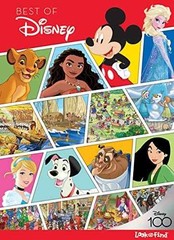 Best of Disney Look and Find Activity Book – Hardcover, by PI Kids – Very Good