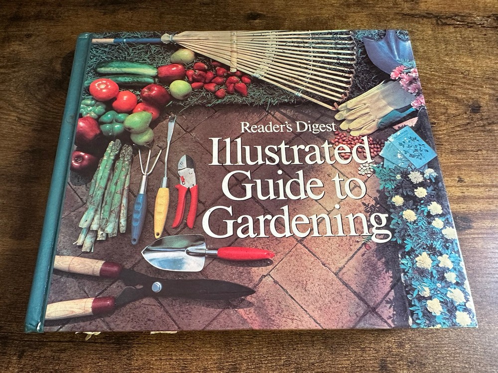 Vintage 1978 Reader’s Digest Illustrated Gardening 672 Pages Hardcover Book