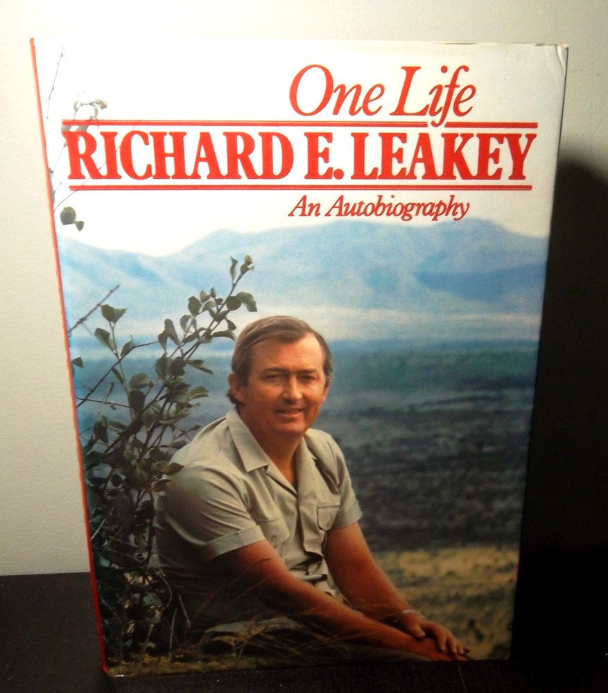 One Life Richard E Leakey an Autobiography *SIGNED*