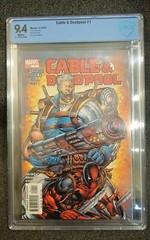 INSURED! Cable and Deadpool #1 Graded Comic 9.4 2004 First Print Issue Nicieza