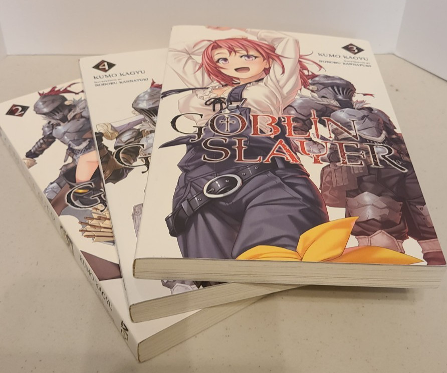 !!! Goblin Slayer Light Novel Lot Vol. 2-4 (Paperback, Pre-Owned)