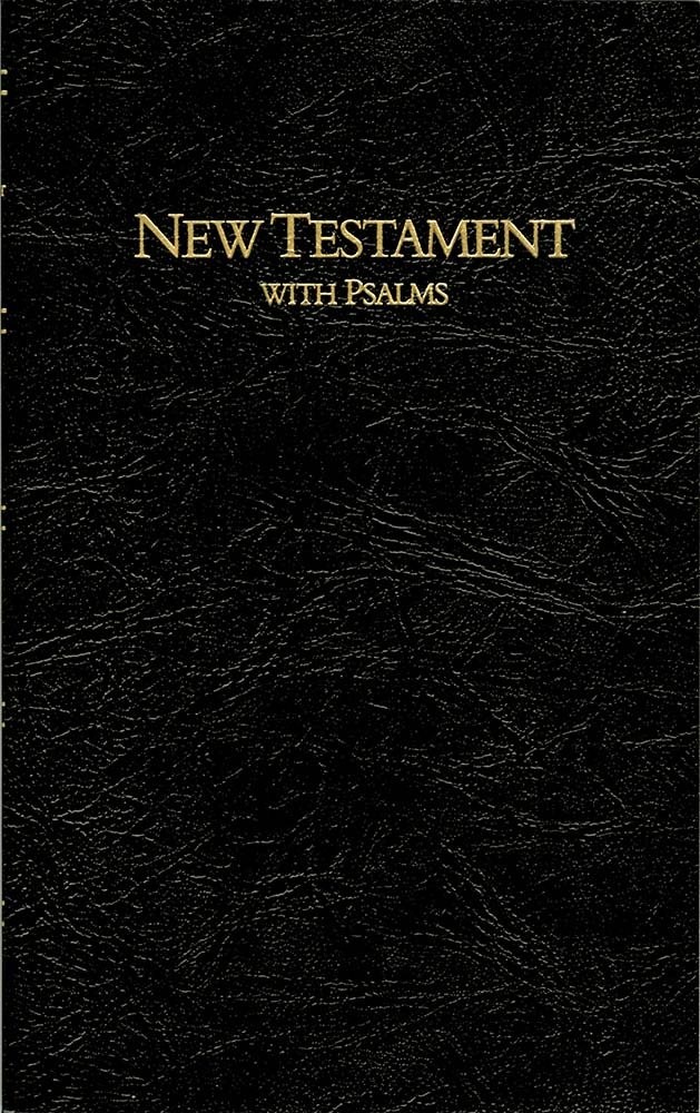 Large Print New Testament with Psalms – National Bibles – Good – See conditi…