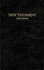 Large Print New Testament with Psalms – National Bibles – Good – See conditi…