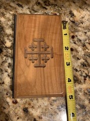 New Testament Pocket Wooden Cover / King James Version American Bible Society