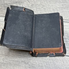 Holy Bible KJV With Helps Pronouncing Nelson 1930’s Black Face Type Color Maps