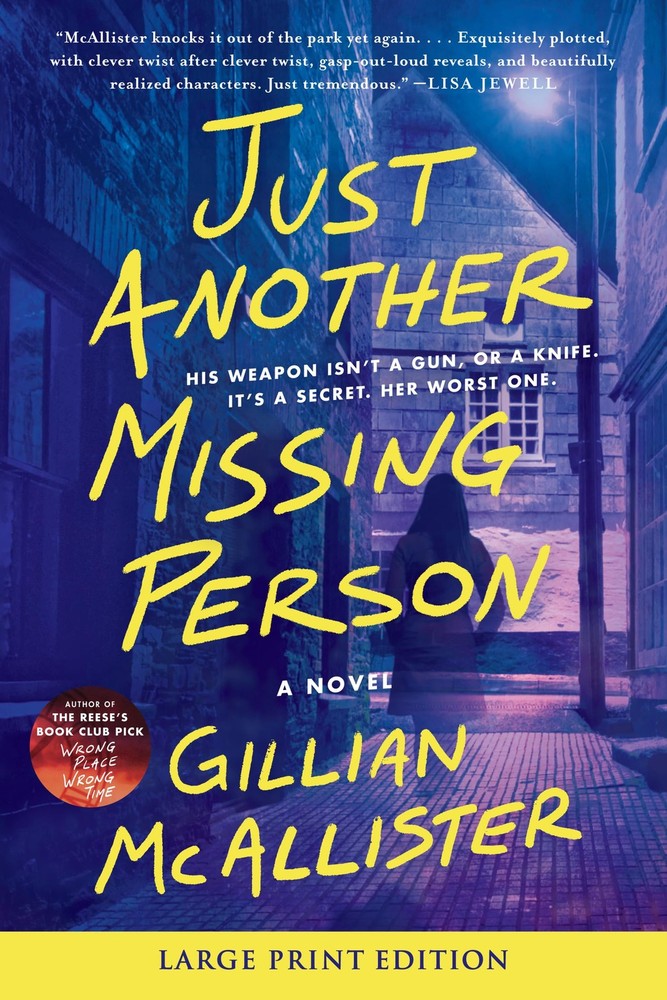 Just Another Missing Person: A Novel – paperback McAllister, Gillian