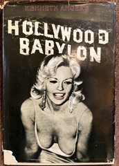 Hollywood Babylon By Kenneth Anger Hardcover With Dust Jacket