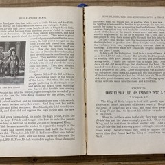 1927 Bible Story Book Elsie Egermeier Warner Press Anderson Vintage Antique