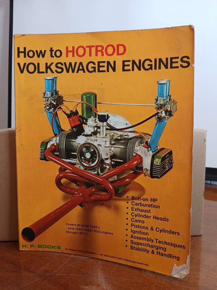 HOW TO HOT ROD VOLKSWAGEN ENGINES-Bill Fisher-H.P. Books-Paperback