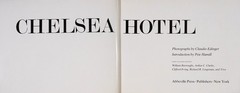 Chelsea Hotel Photography Claudio Edinger First Edition New York City 1983