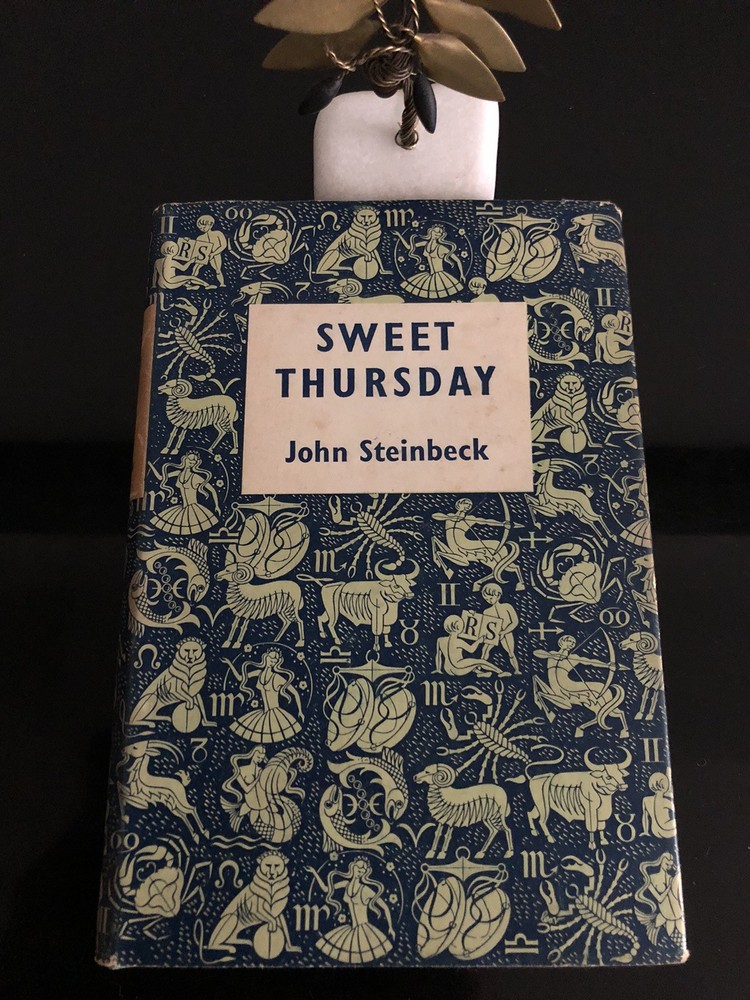 John Steinbeck Sweet Thursday RS Reprint Society UK 1955 HC DJ VG