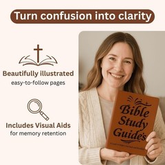 66-Page Bible Study Book | Old & New Testament Overview
