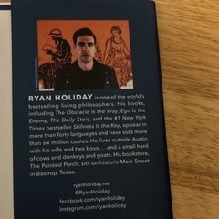 Ego Is the Enemy Ryan Holiday Hardcover 2016 Penguin Self-Help Psychology