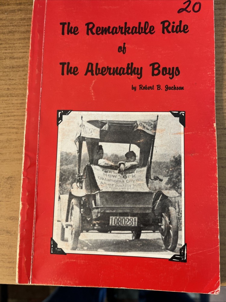 THE REMARKABLE RIDE OF THE ABERNATHY BOYS By Robert B. Jackson- Paperback