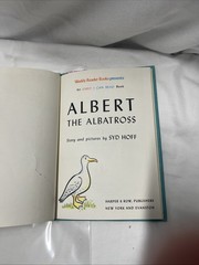 Albert the Albatross Story and pictures by Syd Hoff children’s book