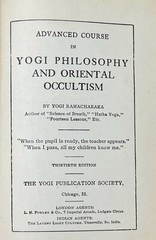 Yogi Ramacharaka. Set of 3 Books on Spirituality Hermetic Philosophy Yoga