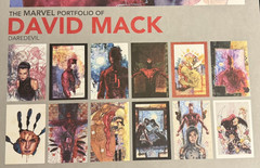 2024 Marvel Portfolio of David Mack Daredevil Complete Set of 12 Prints 17”x11”