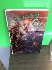 SDCC 18 Exclusive STEAM ENGINES OF OZ HARDCOVER Erik Hendrix Signed Metal Print