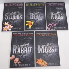 Harley Stone Dead Presidents MC Lot of 10 Trade Paperback 1 2 3 4 5 7 9 10 11 12