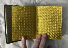 Beautiful Gutka, Spiritual Sikh Prayer Book Fore-edge Painting Punjabi