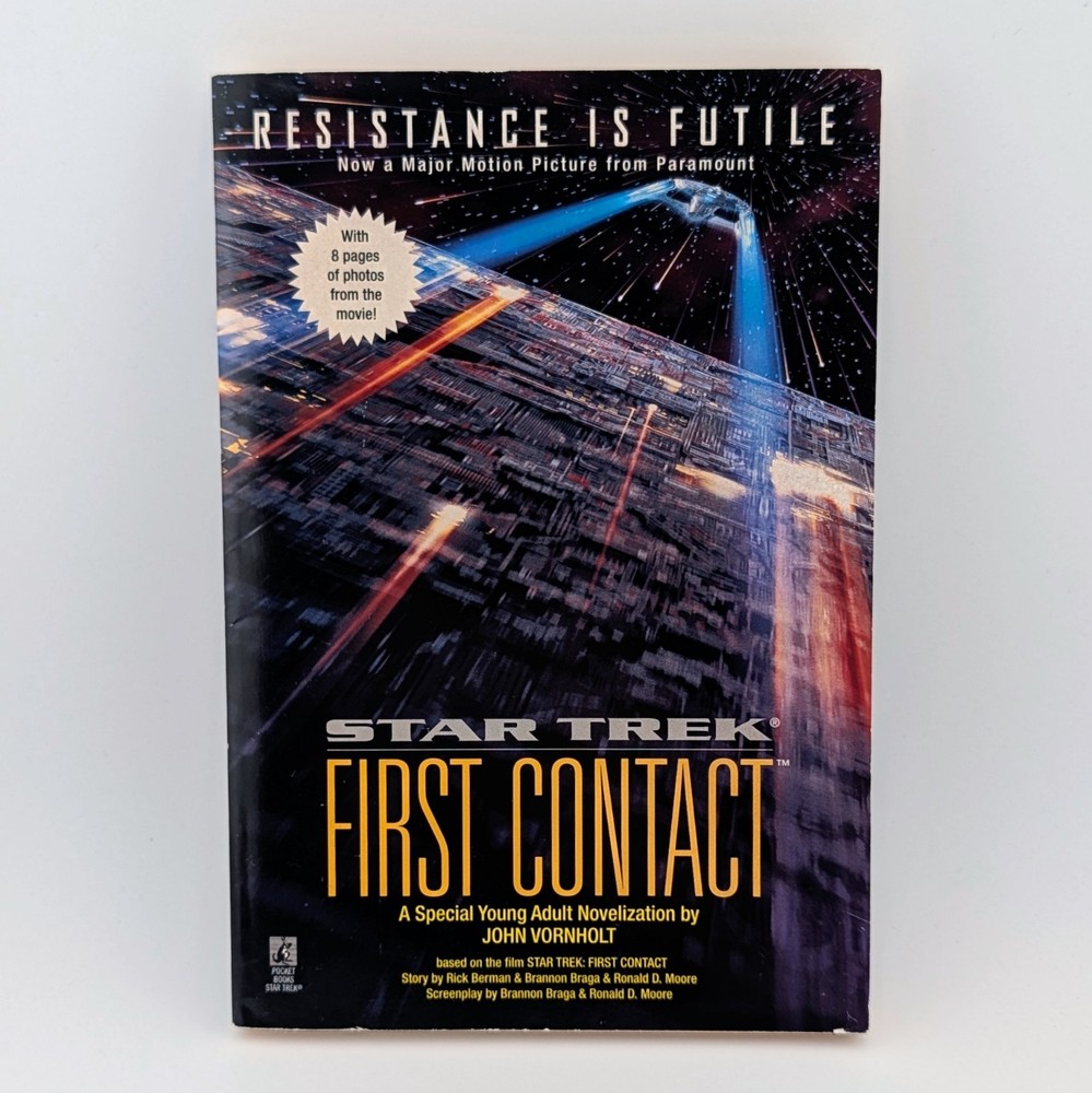 Star Trek First Contact – John Vornholt 1996 Vintage Movie Tie-In 1st Edition PB