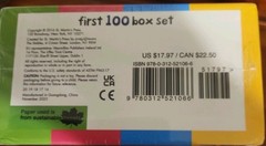 First 100 Board Book Box Set (3 Books) : First 100 Words, Numbers, Colors Shapes