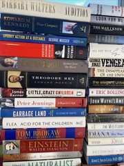 10 Pounds Assorted Non-Fiction Hardcover Books Mass Market Various Sub Genres