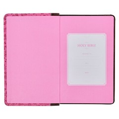 KJV Giant Print Brown Berry Pink Thumb Indexed BRAND NEW in Shrink Wrap!!!