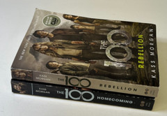 The 100: Homecoming and Rebellion Lot of 2 by Kass Morgan Paperback CW Show