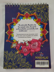 Colorya Mandalas Spiral Adult Coloring Book – 30 Pages
