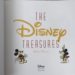 The Disney Treasures by Robert Tieman Disney Editions Removeable Souvenirs 2003