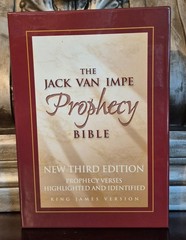 The Jack Van Impe Prophecy Bible (KJV, Red Letter, Third Edition, Leather, NEW)