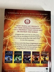 Complete Series Set PERCY JACKSON 1-5 Rick Riordan Paperback Books Epic Heroes