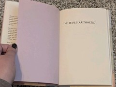 Vintage SIGNED The Devil’s Arthmetric by Jane Yolen Hardback Book Excellent Cond