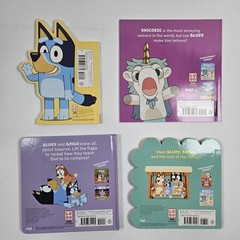 Bundle Lot Bluey Kids Todler Books Family Unicorse Romance Board Soft Hard
