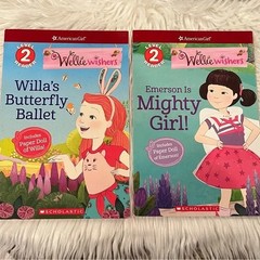 American Girl Wellie Wishers Book Grace Lea Blaire Saige Emerson Camille Ashlyn