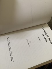 The Gospel According to John, Volume I Oliver B Greene Hardcover 1966