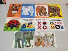 Lot of 36 Eric Carle Children’s Picture Books Paperback & Hardcover