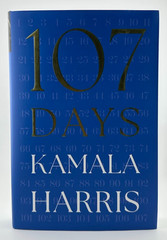 107 Days by Kamala Harris Hand Signed Book Vice President Under Joe Biden